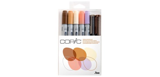 Marker Ciao - kit van 7 'Doodle Kit Peopel'