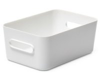SmartStore Boîte de rangement COMPACT M, 5,3 litres, blanc