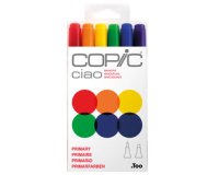 Marqueur ciao, kit de 6 'Primary'