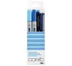 Marqueur ciao, kit de 4 'Doodle Pack Blue'