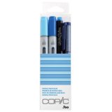 Marqueur ciao, kit de 4 'Doodle Pack Blue'