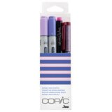 Marker Ciao - kit van 4 'Doodle Pack Purple'