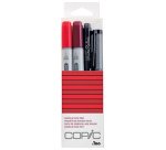 Marqueur ciao, kit de 4 'Doodle Pack Red'