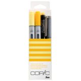 Marker Ciao - kit van 4 'Doodle Pack Yellow'