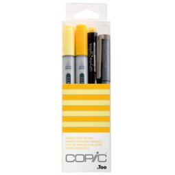 Marqueur ciao, kit de 4 'Doodle Pack Yellow'