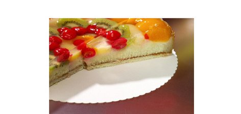 Fond de tarte 'pure', rond, 300 mm, blanc, par 100