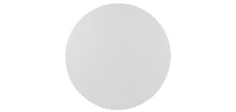 Fond de tarte 'pure', rond, 280 mm, blanc, par 100