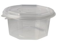 Barquette d'emballage octogonal, 500 ml