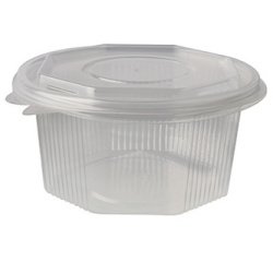 Achthoekige verpakkingsbak, 500 ml