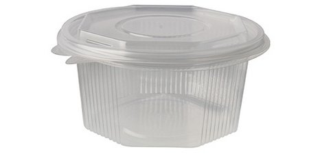 Barquette d'emballage octogonal, 500 ml
