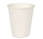 Gobelet en canne à sucre 'pure', 0,2 l, blanc