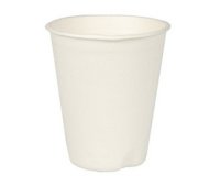 Gobelet en canne à sucre 'pure' 20 cl, blanc