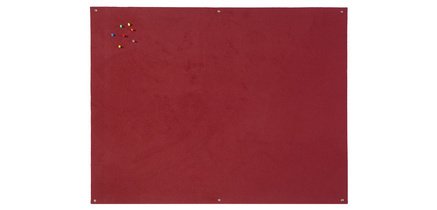 Tableau en feutre, 900 x 600 mm, bordeaux