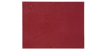 Tableau en feutre, 900 x 600 mm, bordeaux