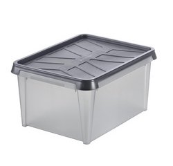 Opbergbox DRY 31, 33 liter, antraciet