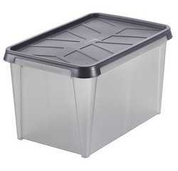 Boîte de rangement DRY 45, 50 litres, anthracite