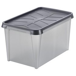 Opbergbox DRY 45, 50 liter, antraciet