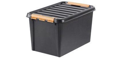 SmartStore Boîte de rangement PRO 45, 50 litres, noir