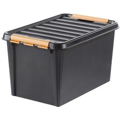 SmartStore Boîte de rangement PRO 45, 50 litres, noir