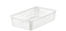 SmartStore Aufbewahrungsbox BASKET RECYCLED 2, 2 L, weiß