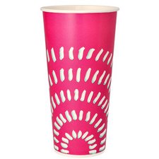 Gobelet en carton, 50 cl, rose
