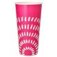 Gobelet en carton, 50 cl, rose