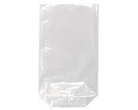Transparante zak met platte bodem
