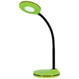 Lampe LED Splash avec variateur. Dim. Tête D 10,5 cm, bras flexible H 32 cm, socle D 13 cm