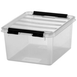 SmartStore Boîte de rangement CLASSIC 2 L, clips: noir