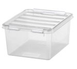 SmartStore Boîte de rangement CLASSIC 2 L, clips: noir