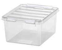 SmartStore Boîte de rangement CLASSIC 2 L, clips: blanc