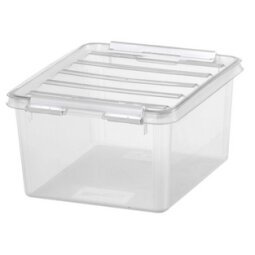 SmartStore Opbergbox CLASSIC 2, 2 liter, transparant/wit