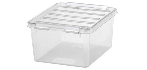 SmartStore Boîte de rangement CLASSIC 2 L, clips: noir