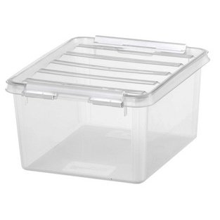 SmartStore Boîte de rangement CLASSIC 2 L, clips: noir