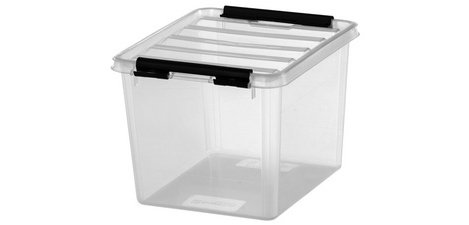 SmartStore Boîte de rangement CLASSIC 3 L, clips: noir