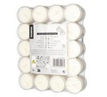 Bougie chauffe-plat, diamètre: 38 mm, blanc