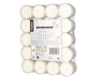 Teelichte, Durchmesser: 38 mm, weiß