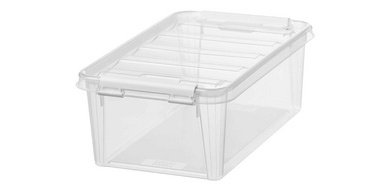 SmartStore Boîte de rangement CLASSIC 4 L, clips: noir