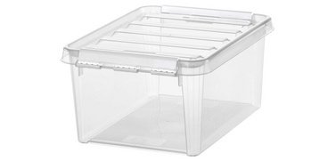 SmartStore Boîte de rangement CLASSIC 8 L, clips: noir