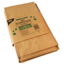 Sac compostable, 120 litres, brun