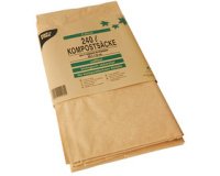 Sac compostable, 240 litres, brun