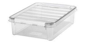 SmartStore Boîte de rangement CLASSIC 7,5 L, clips: noir