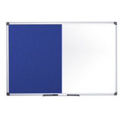 Tableau mixte: Tableau blanc laqué/feutre