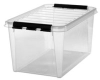 SmartStore Boîte de rangement CLASSIC 46 L, clips: noir