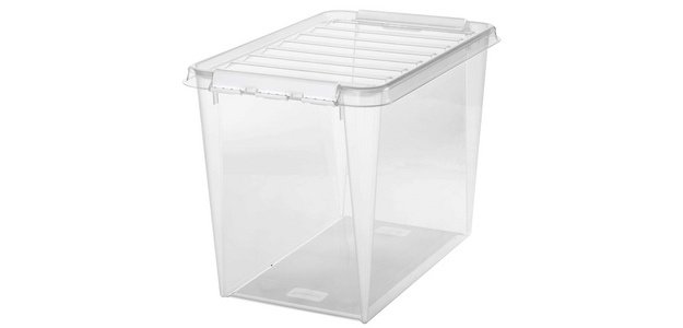 SmartStore Boîte de rangement CLASSIC 66 L, clips: noir