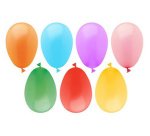 Ballons bombe à eau, assorti, 100 pièces