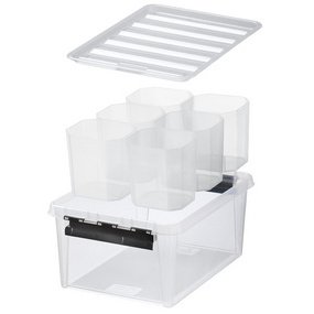 SmartStore Boîte de rangement CLASSIC 15 + 6, avec inserts