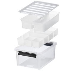 SmartStore Boîte de rangement CLASSIC 15  7, avec inserts