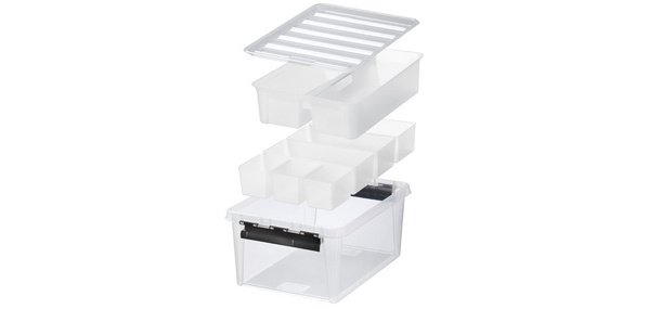 SmartStore Boîte de rangement CLASSIC 14 L, avec inserts