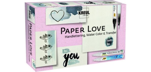 Kit créatif 'PaperLove', 6 pièces
